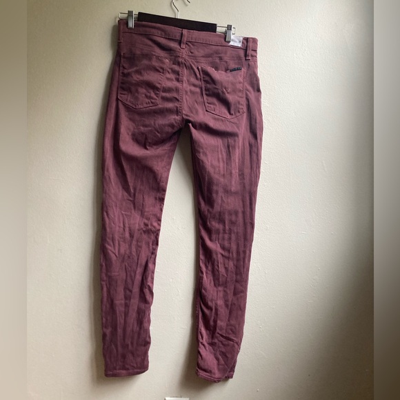 Dusty Pink Hudson Jeans, Sz 29, Nico Style, Midrise Super Skinny - Picture 6 of 14